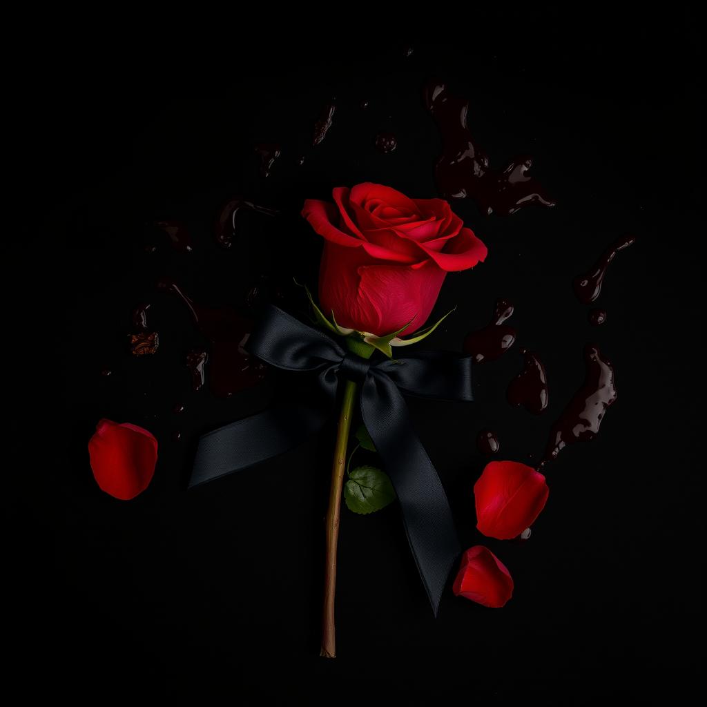 The Beauty and the Beast: Blood-Red Rose