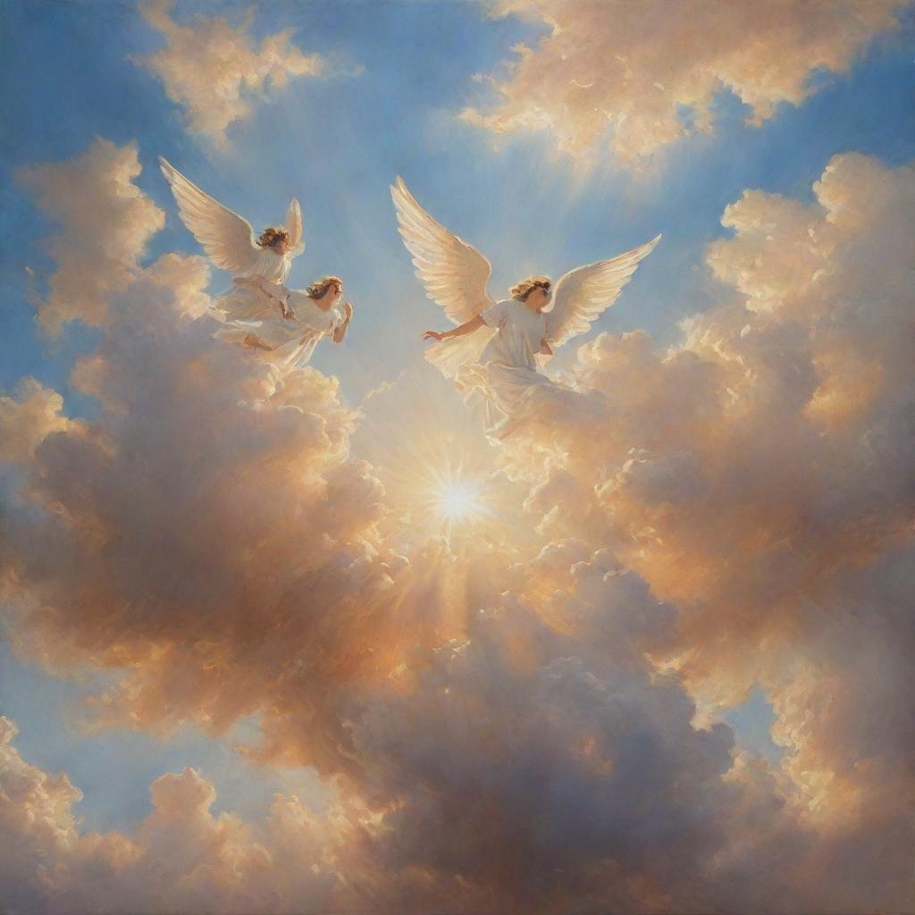 Sunny Skies: Where Clouds Meet