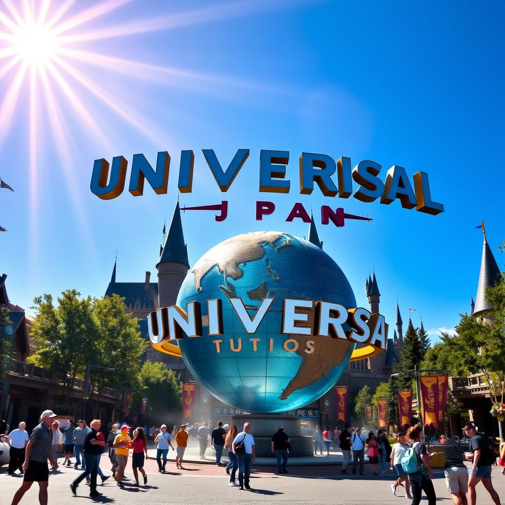 Explore Universal Studios Japan: Iconic Entrance & Giant Globe