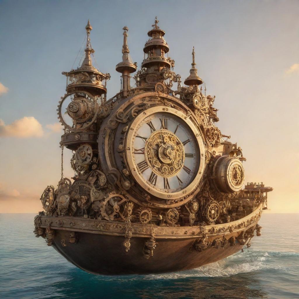 Clockpunk Treasure: A Whimsical Voyage