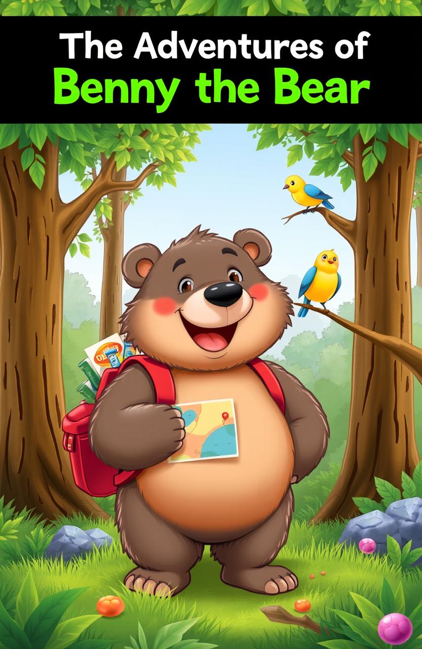 Meet Benny the Bear: Your New Adventurous Friend