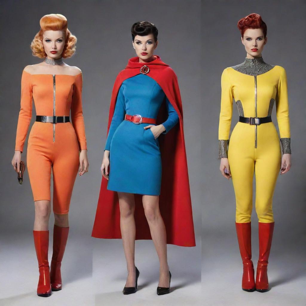Atompunk Superheroes: A Blast from the Past