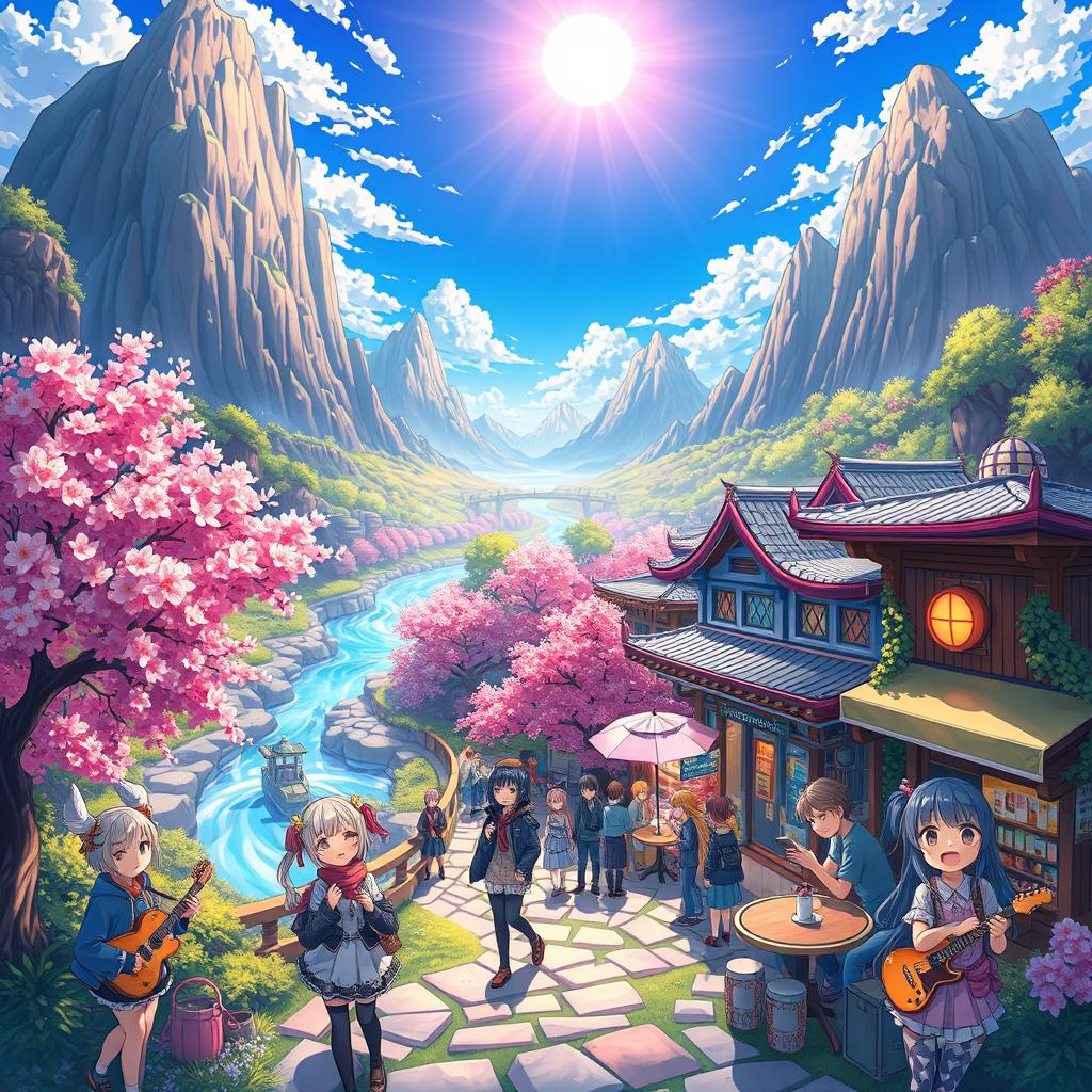 Dive into a Colorful Anime Adventure