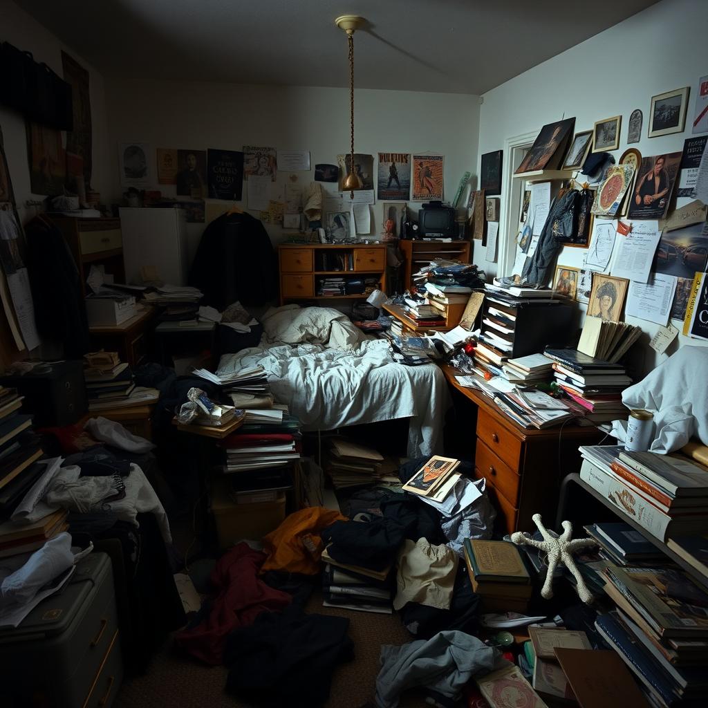Embrace the Chaos: A Cluttered Room Adventure
