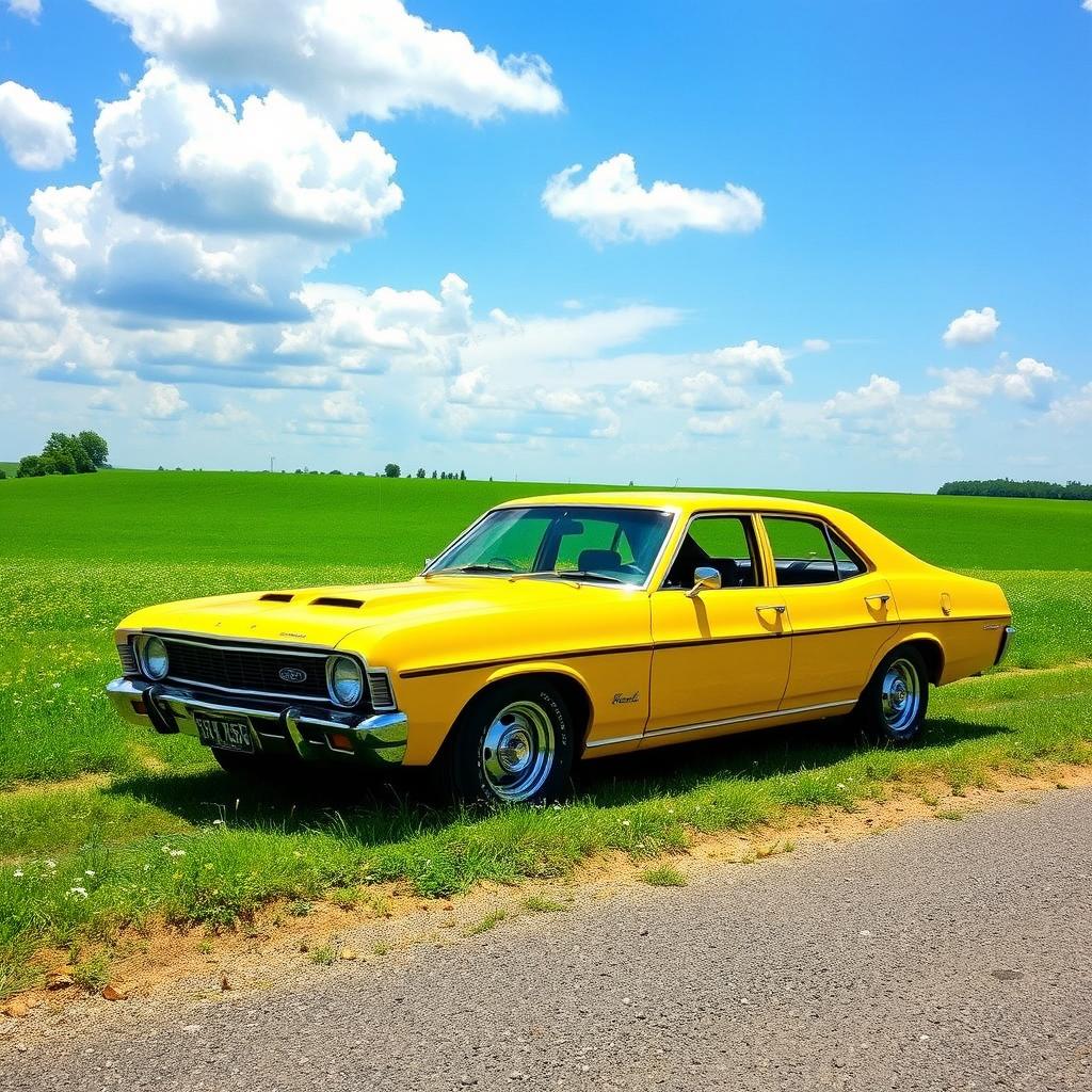 Classic Charm: 1972 Ford XA Falcon Sedan