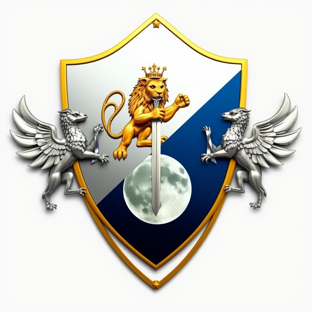 Heraldic Rhombus Shield: A Symbol of Strength