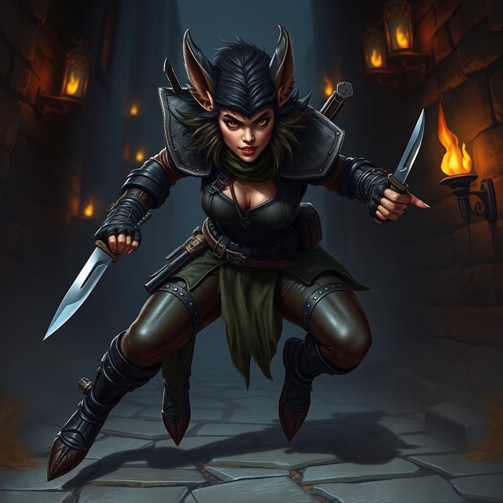 Meet the Fearless Bugbear Rogue