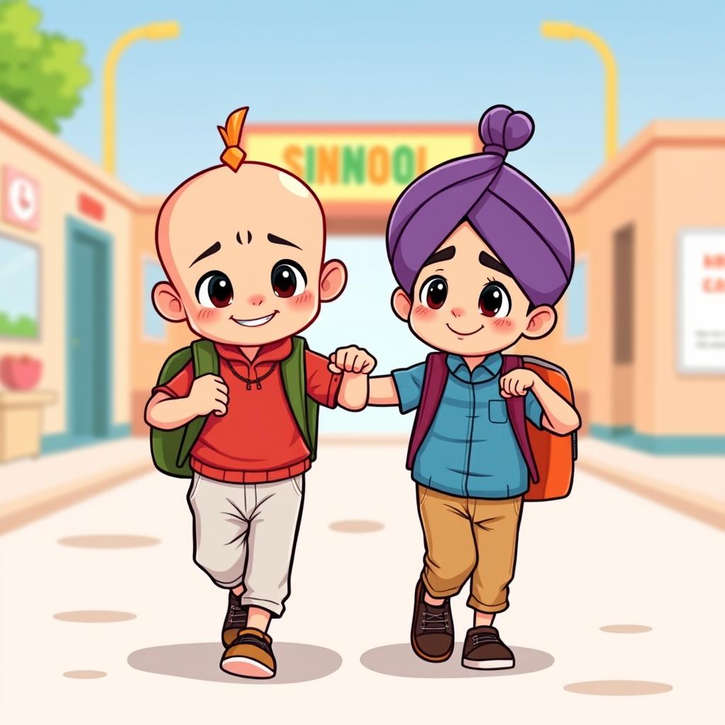 Meet Your New Favorite Cartoon Schoolboy!