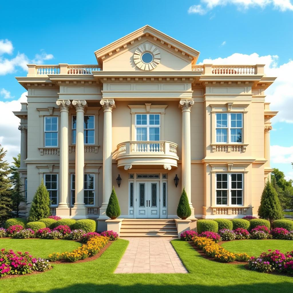 Explore a Stunning Classic-Style House Design