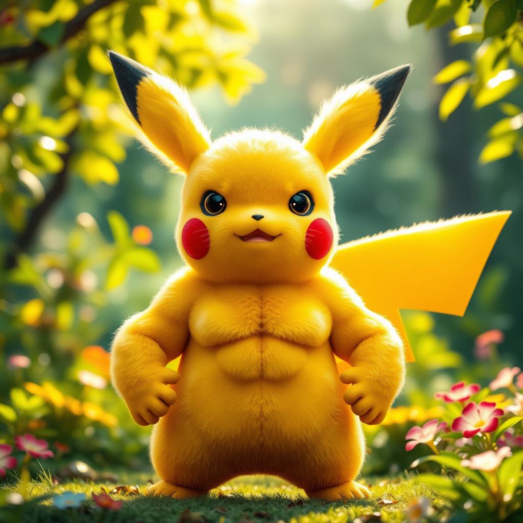 Strong Pikachu: Unleash the Power!