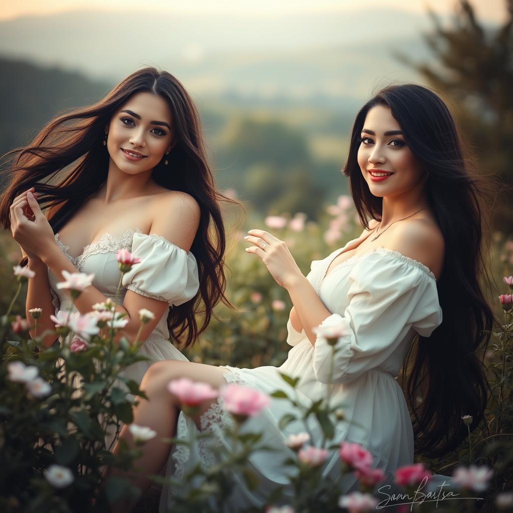 Embrace the Essence: Russian Women in Nature