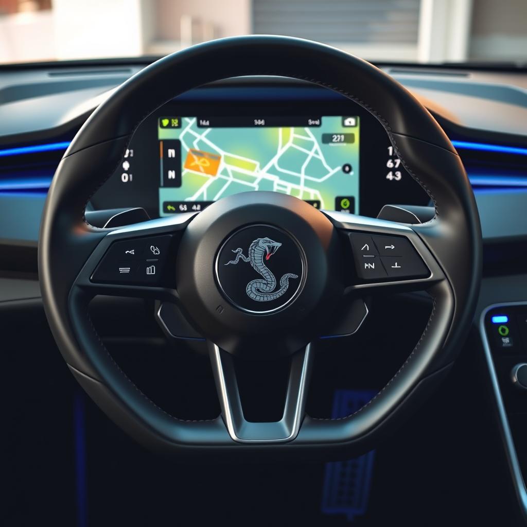 Futuristic Electric Car Dashboard: Where Innovation Meets Style