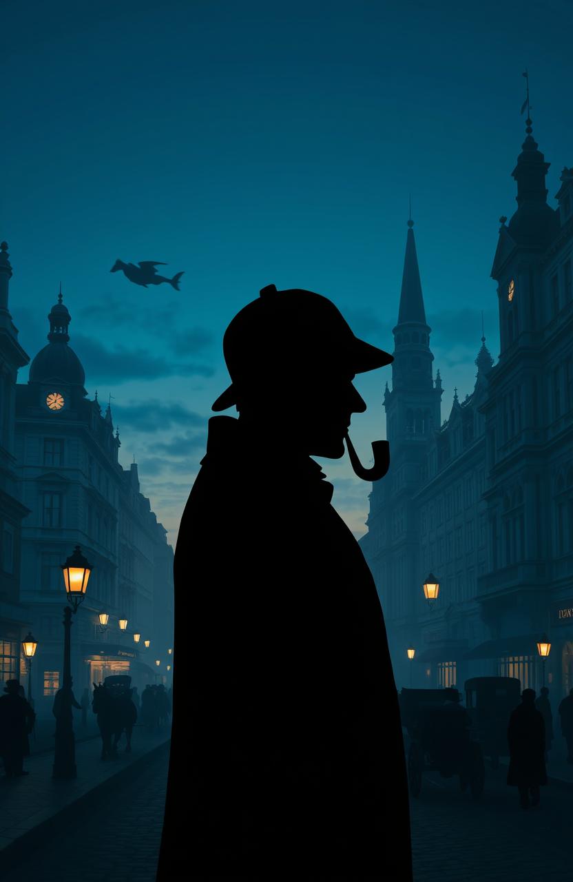 Dramatic Sherlock Holmes Silhouette
