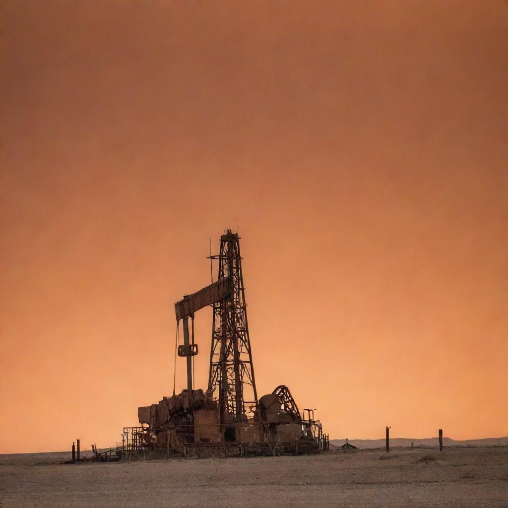 Rugged West Texas: An Ancient Oil Rig