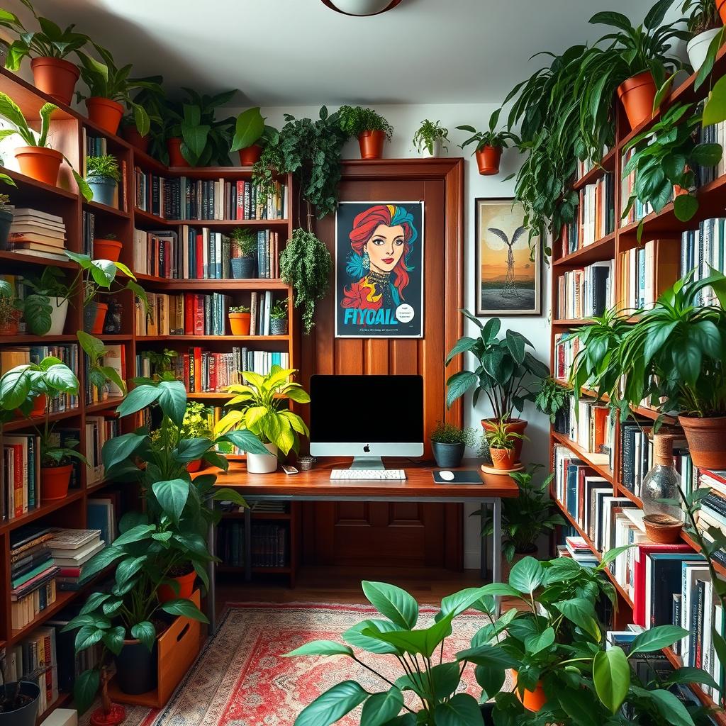 Lush Green Oasis: Create Your Cozy Plant Room