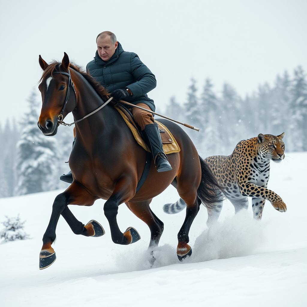 The Power of Nature: Putin on Horseback