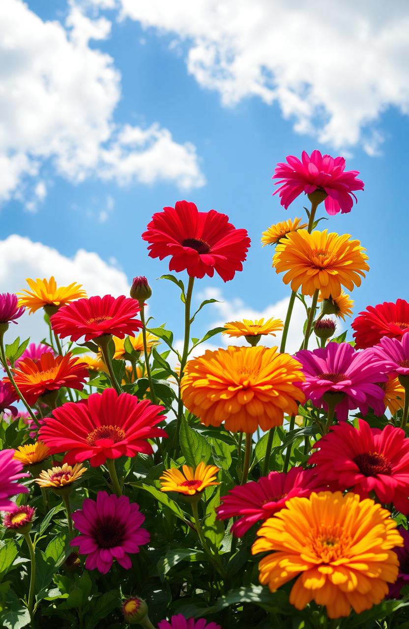 Blooming Paradise: A Floral Delight in Full Color
