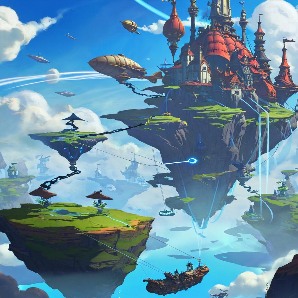 Enchanting Whimsical Castle Illustration