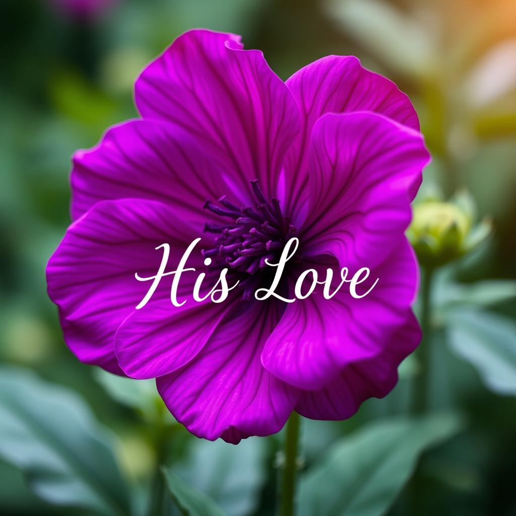 Blooming Beauty: Vibrant Purple Flower