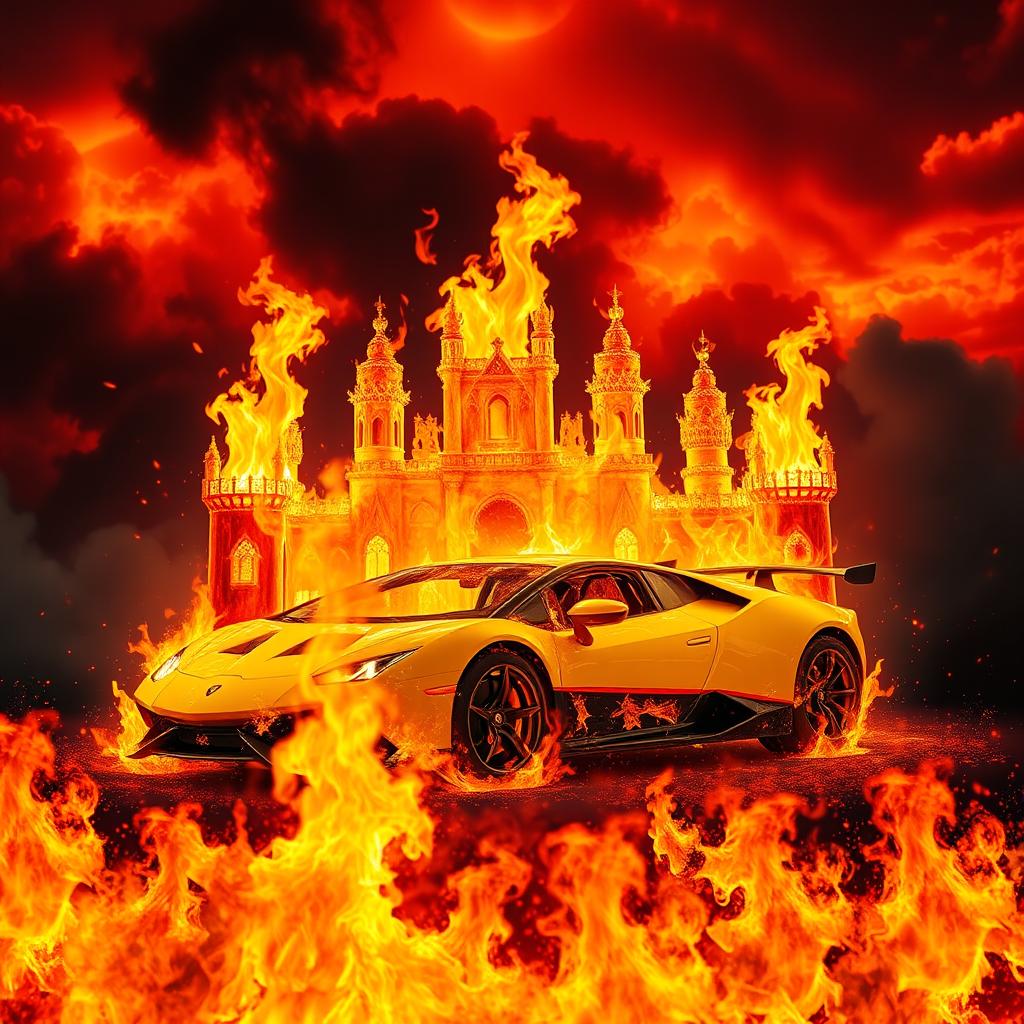 Inferno Palace: Lamborghini Enflamed