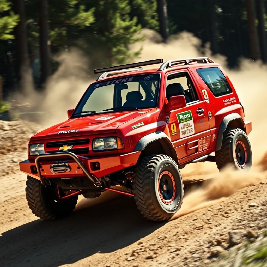 Transform Your Ride: 2005 Chevy Tracker Rally Car