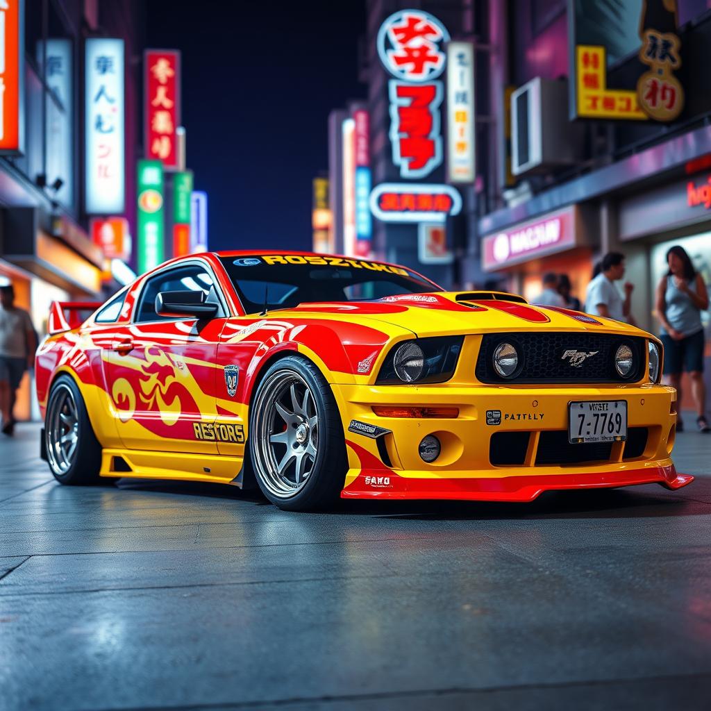 Unleash the Bosozoku Spirit: 2005 Ford Mustang