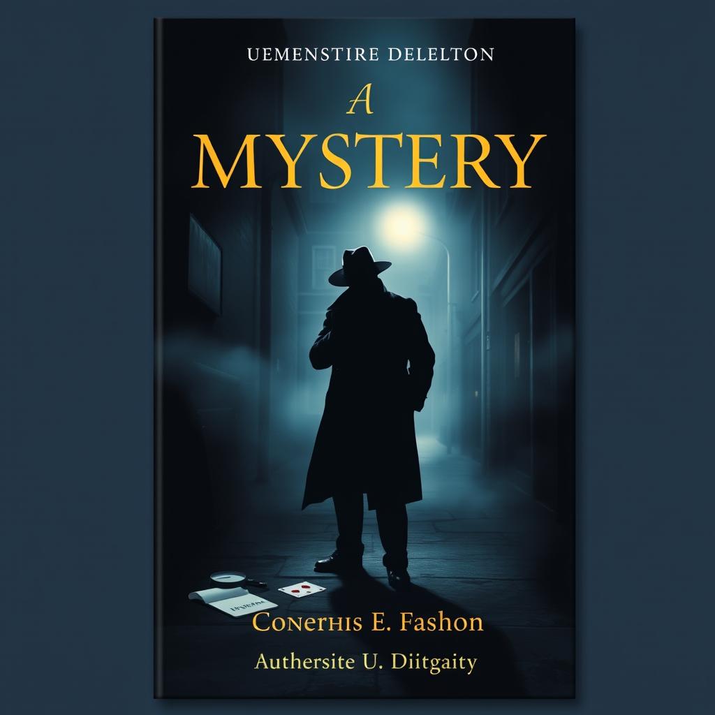 Unlock the Secrets: Captivating Mystery Book Cover Design