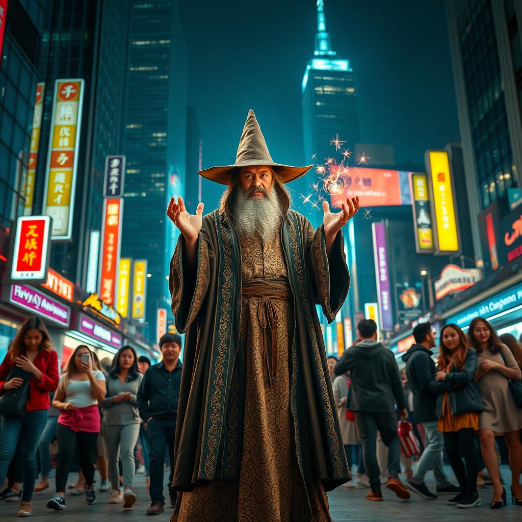 The Urban Wizard: A Clash of Eras