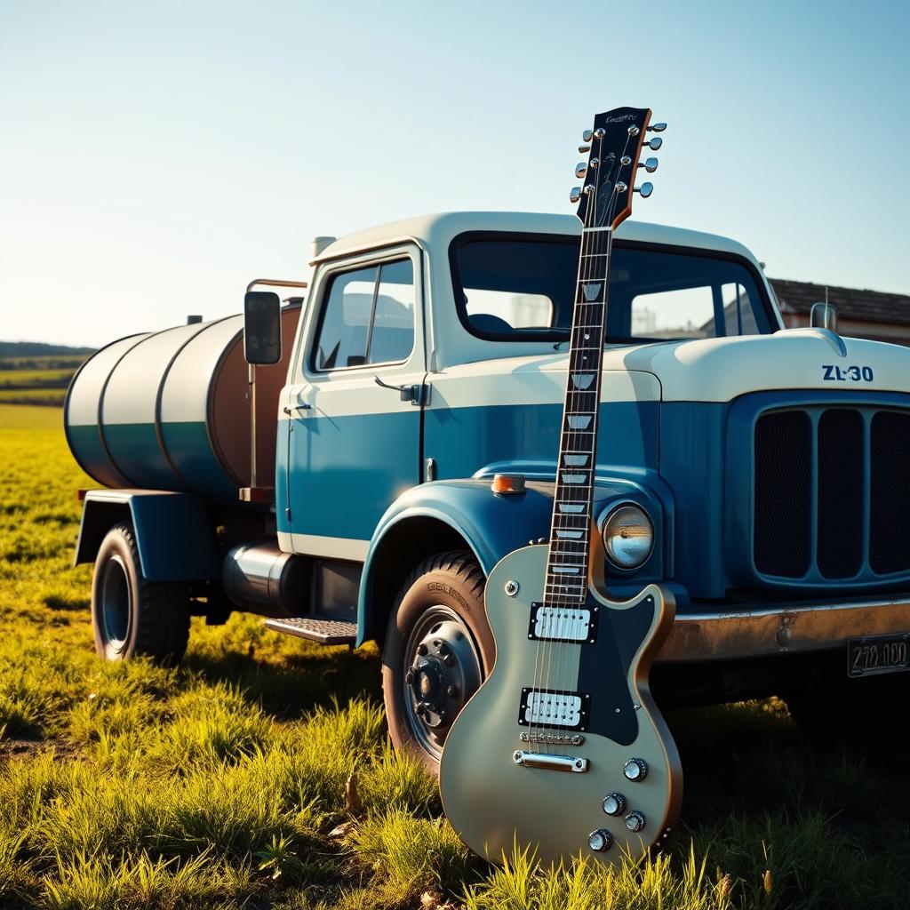 Classic ZIL-130 Truck: A Vintage Workhorse in Nature