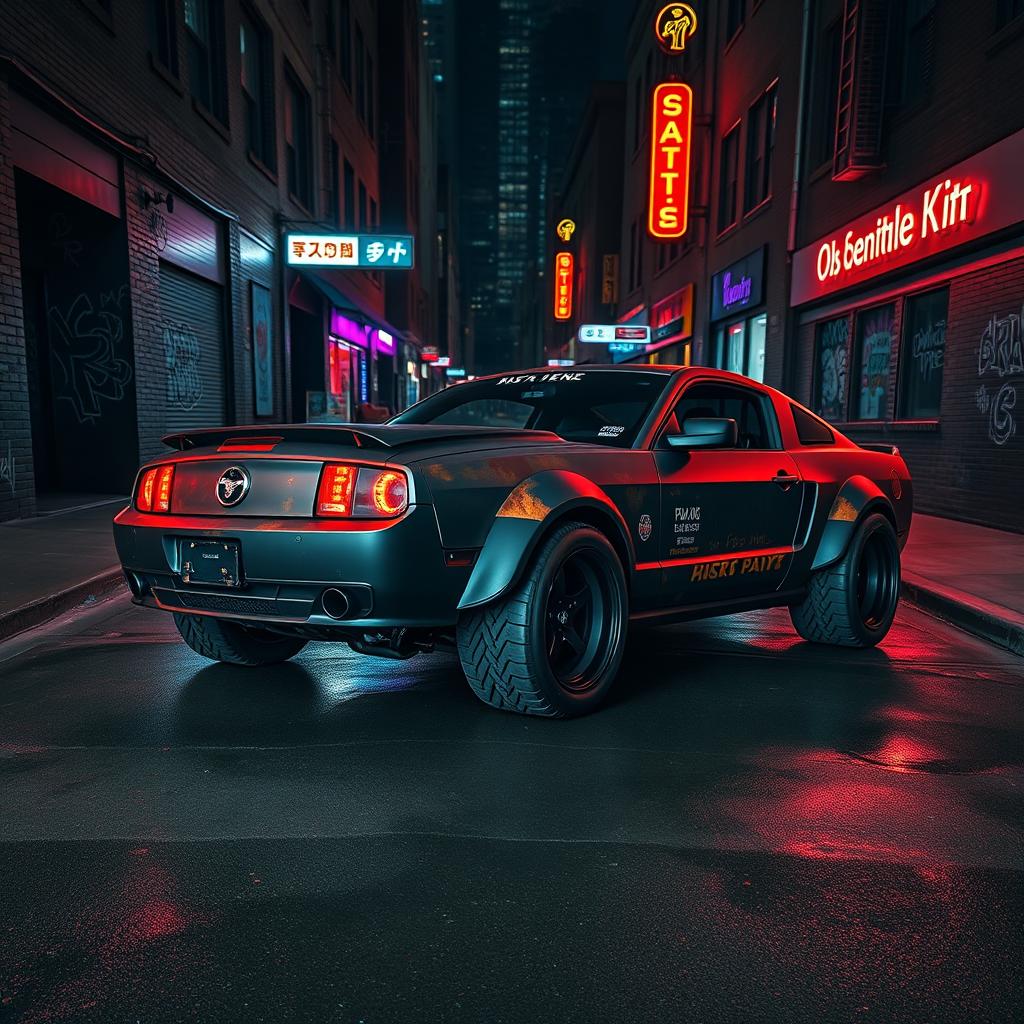 2006 Ford Mustang Rat Rod: Aggressive Redesigned Classic