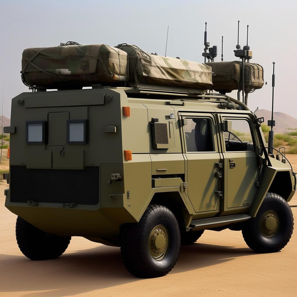 Next-Gen Military Van - Unmatched Technology & Design