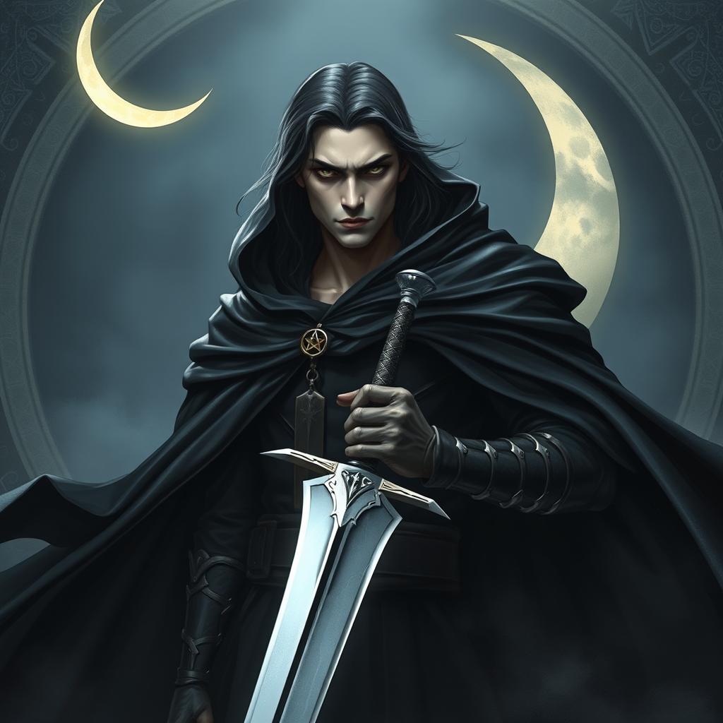 Epic Dark Fantasy: The Cloaked Warrior