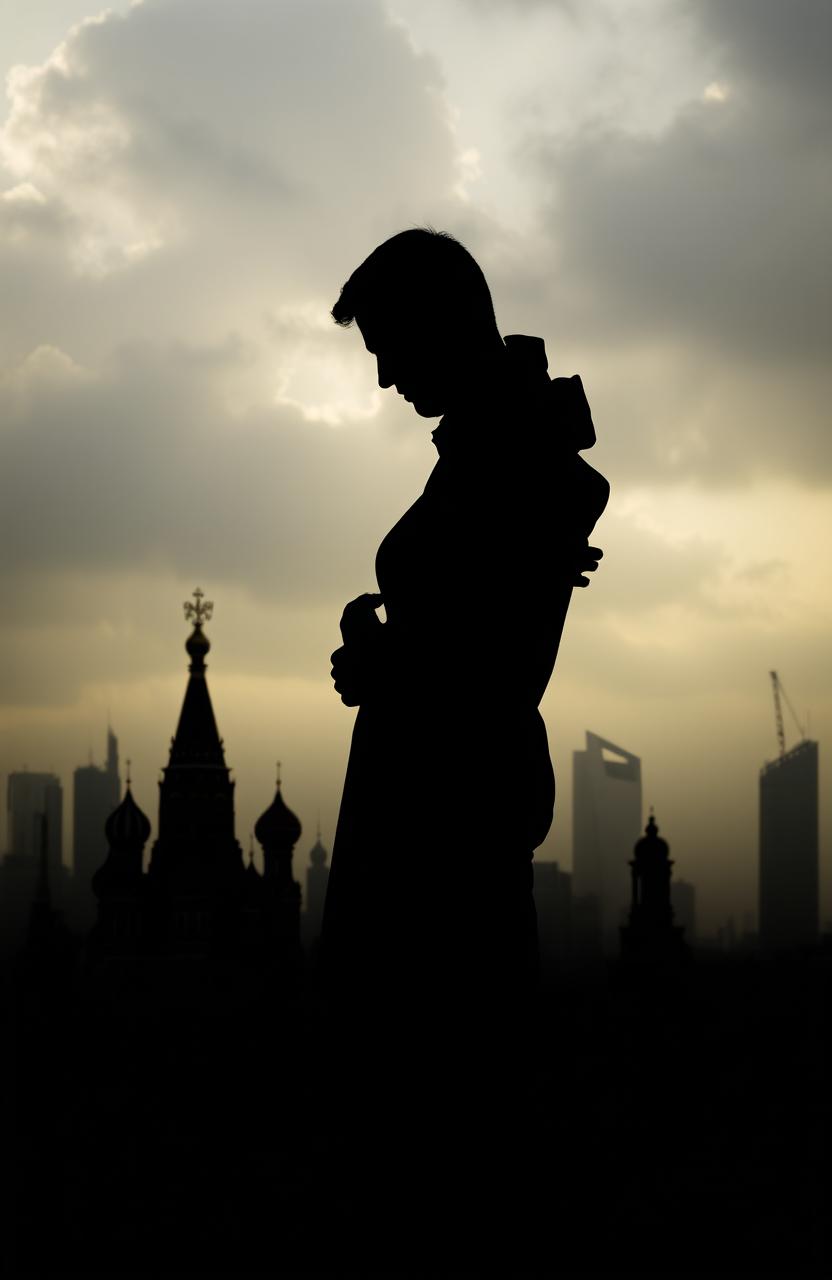 Silhouette of Love: A Protective Embrace