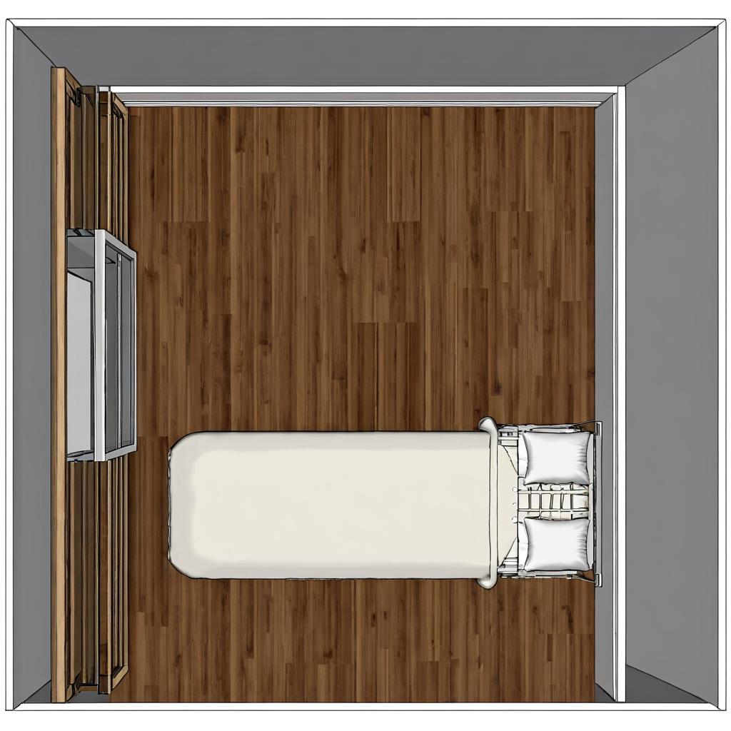Stylish Modern Apartment Floor Plan