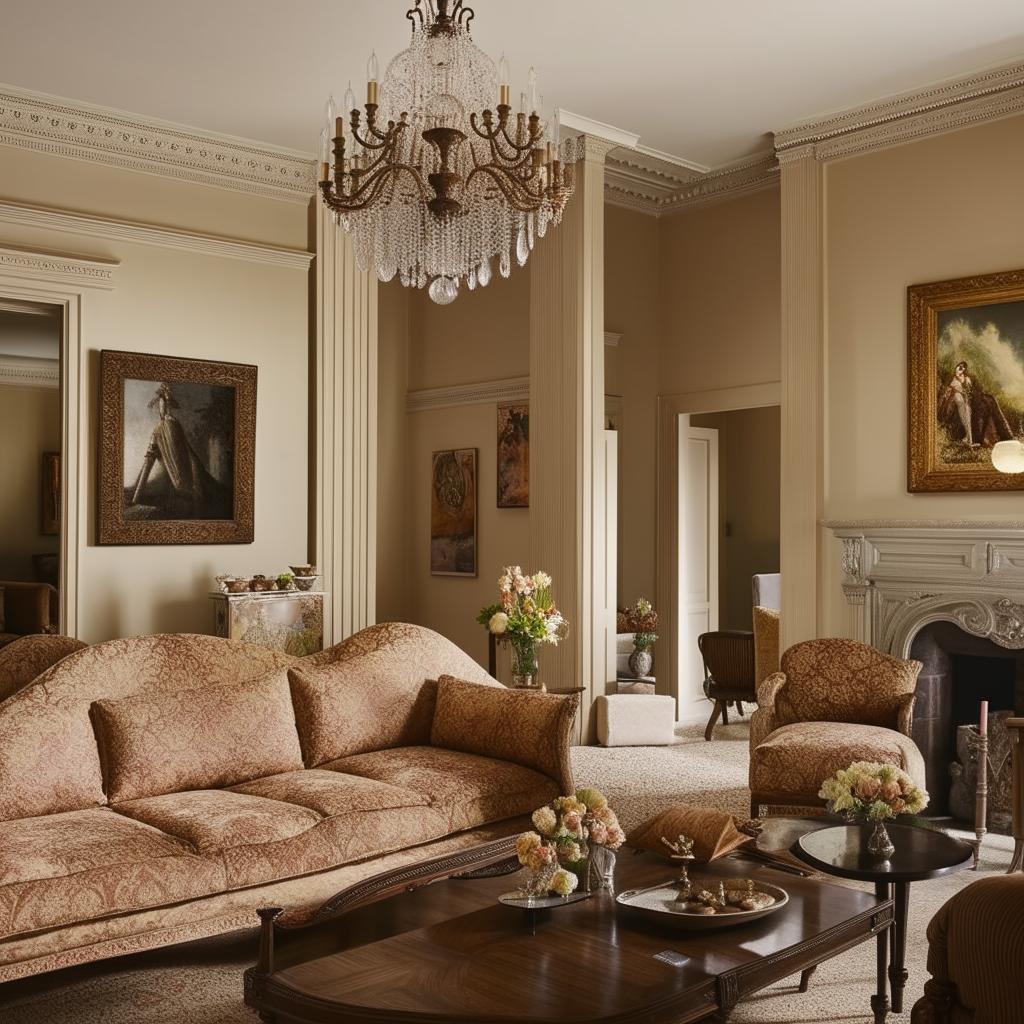 Elegance Refinement: Luxurious Drawing Room