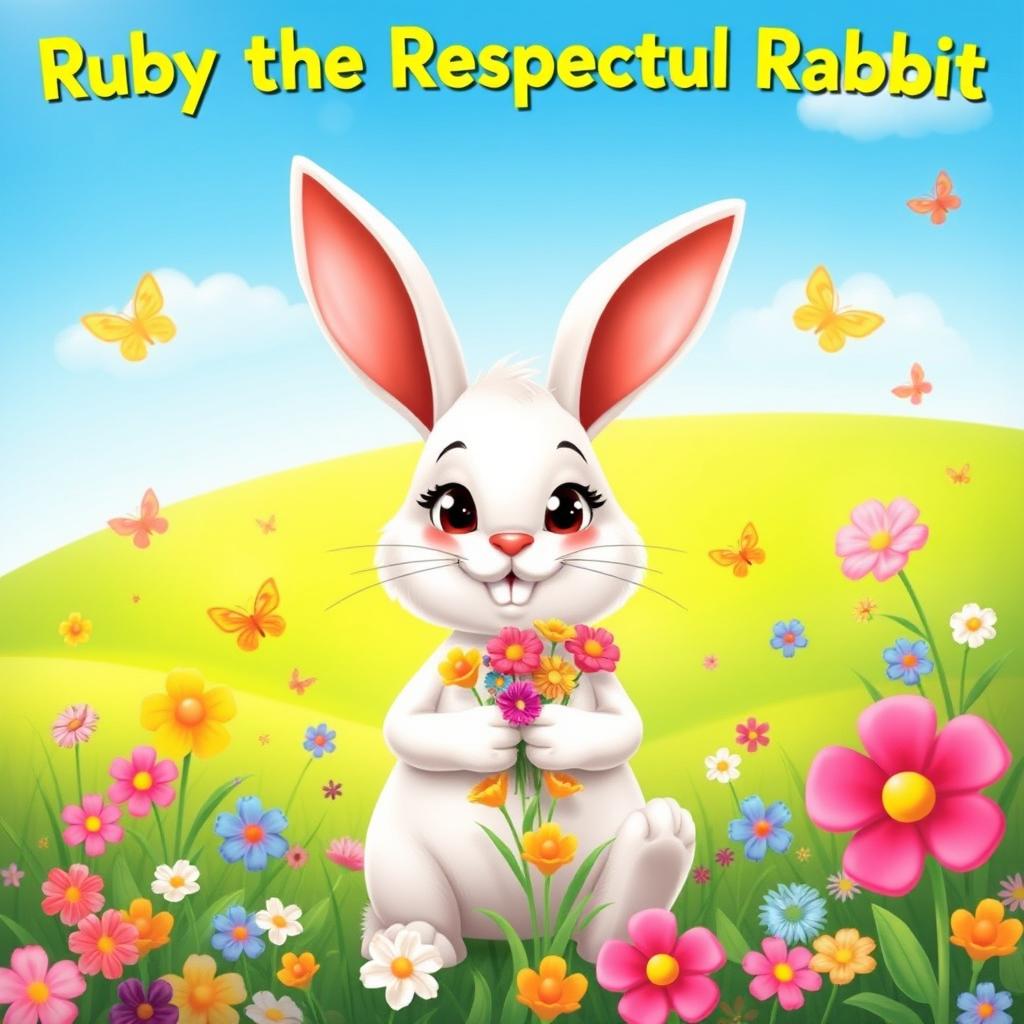 Meet Ruby: The Cheerful Rabbit!