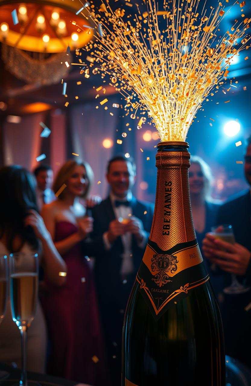 Pop the Cork: A Luxurious Champagne Celebration