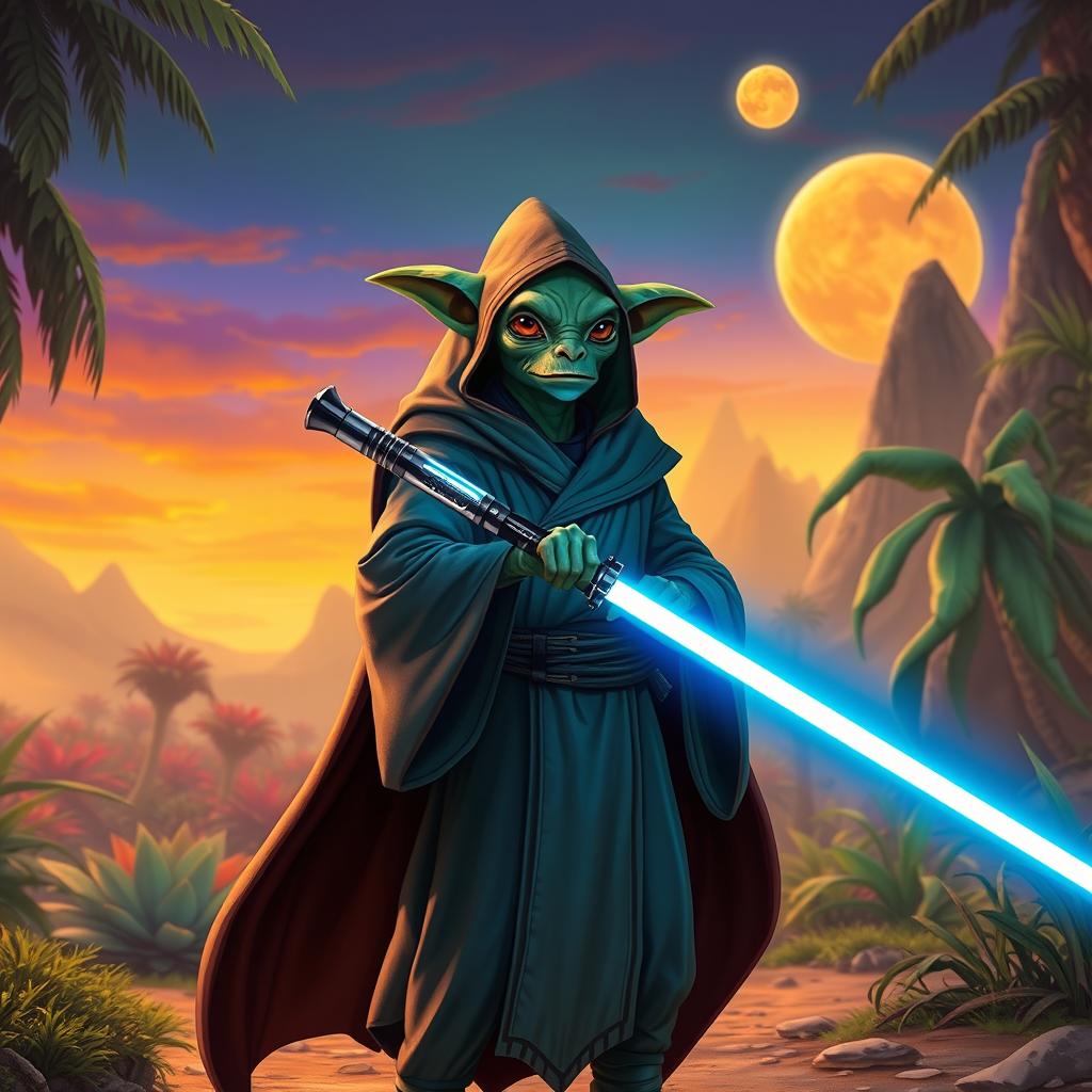 Meet the Gungan Jedi: A Cosmic Adventure