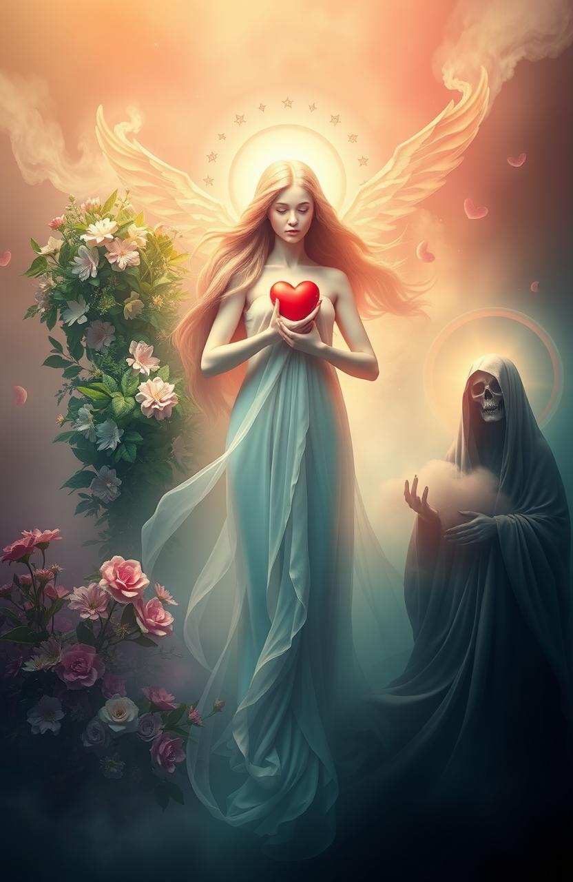 The Ethereal Trinity: Life, Love, and Death