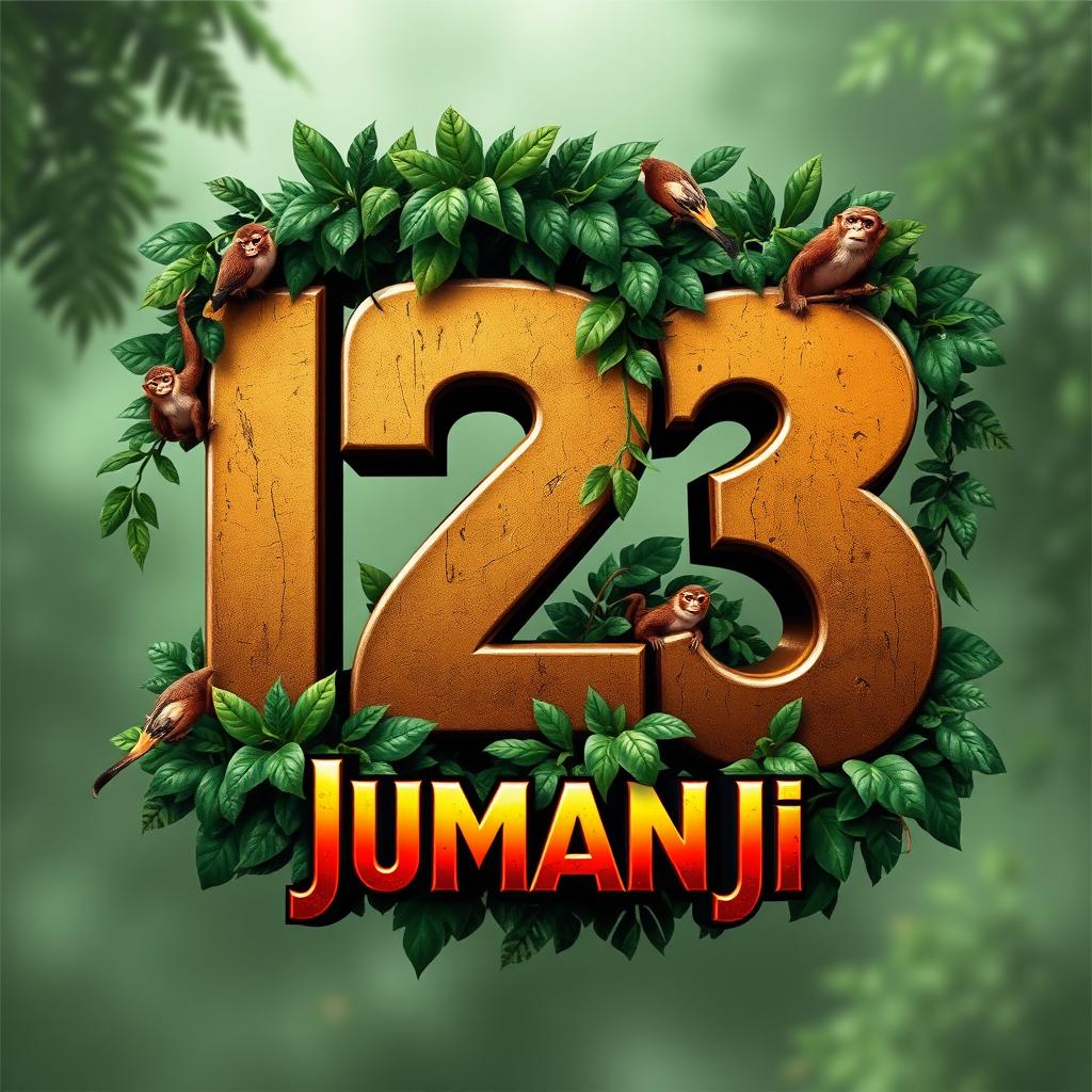Explore the Jungle: 12 & 3 Logo Design