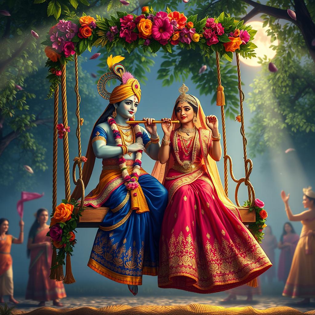 Celebrate Love: Radha & Krishnas Raas Leela