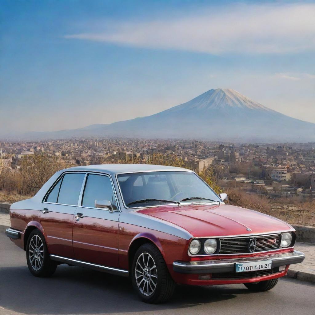 Modern Armenian Car Meets Heritage