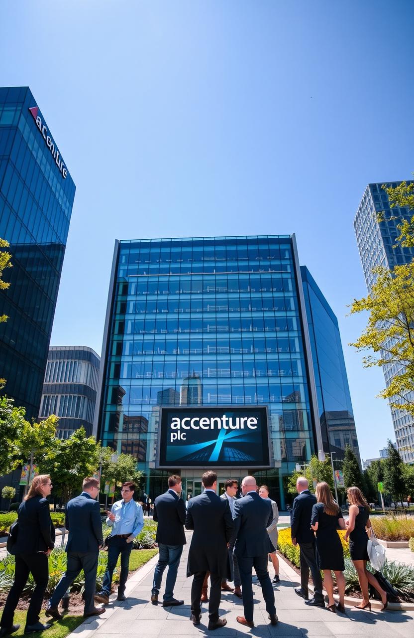 Futuristic Accenture Corporate Office