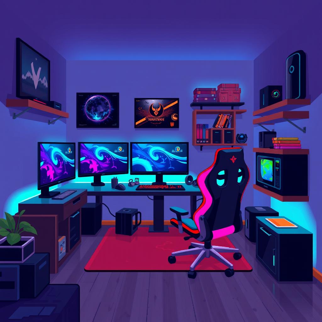Level Up Your Imagination: Pixel Art Gaming Room