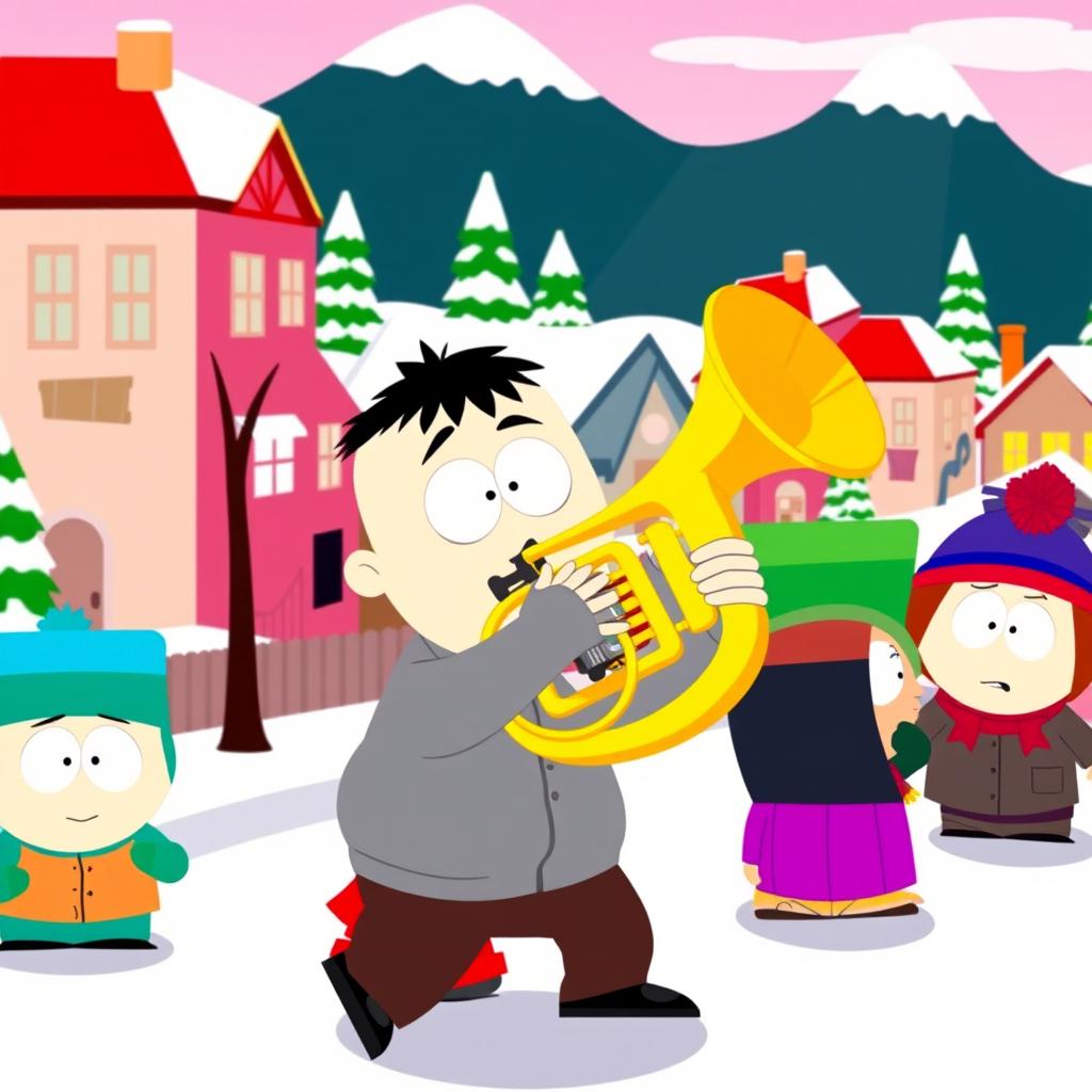 Energetic Cartoon Brass: South Park Meets French Horn