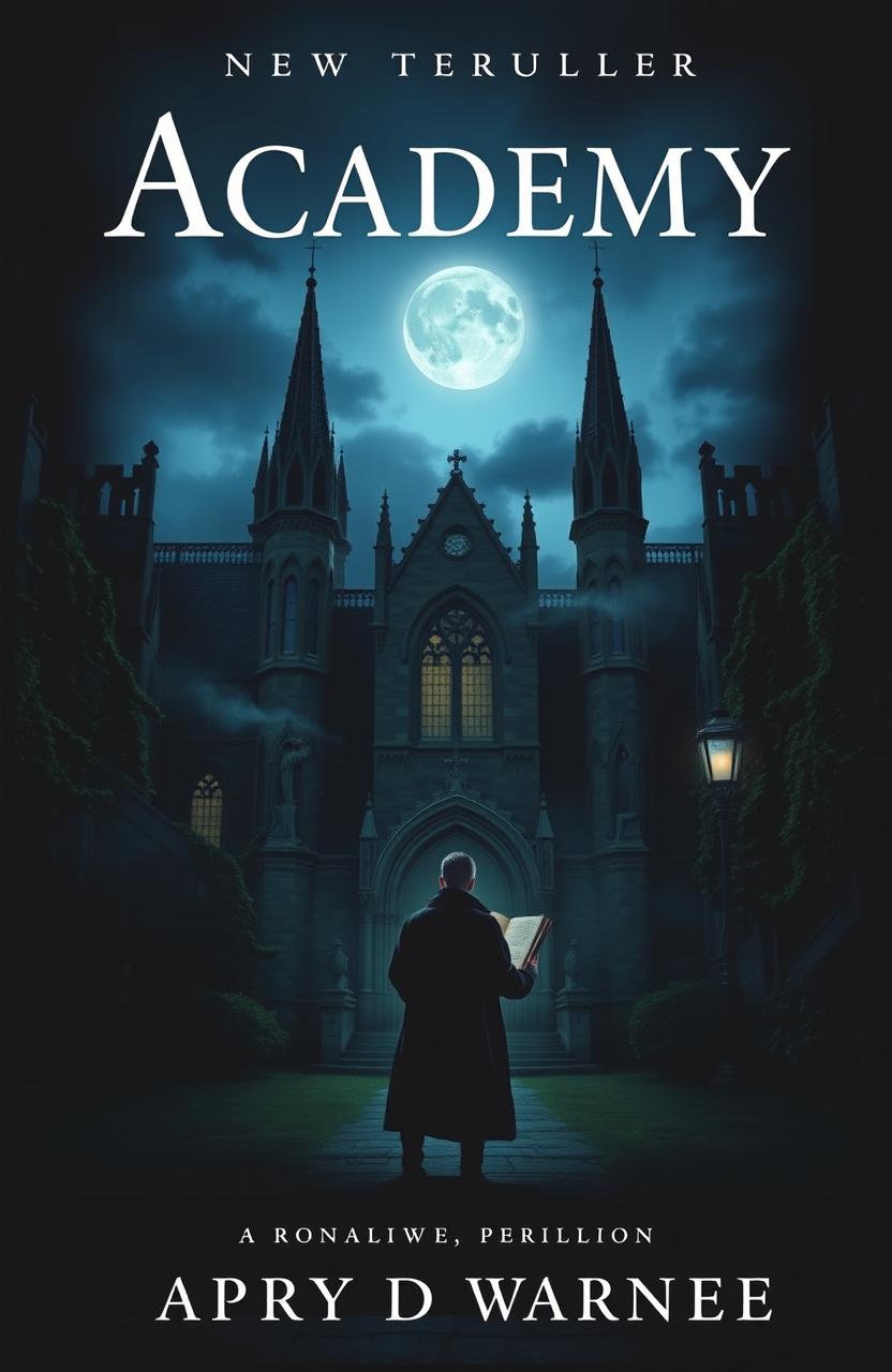 Uncover the Secrets: Dark Academia Thriller Book Cover