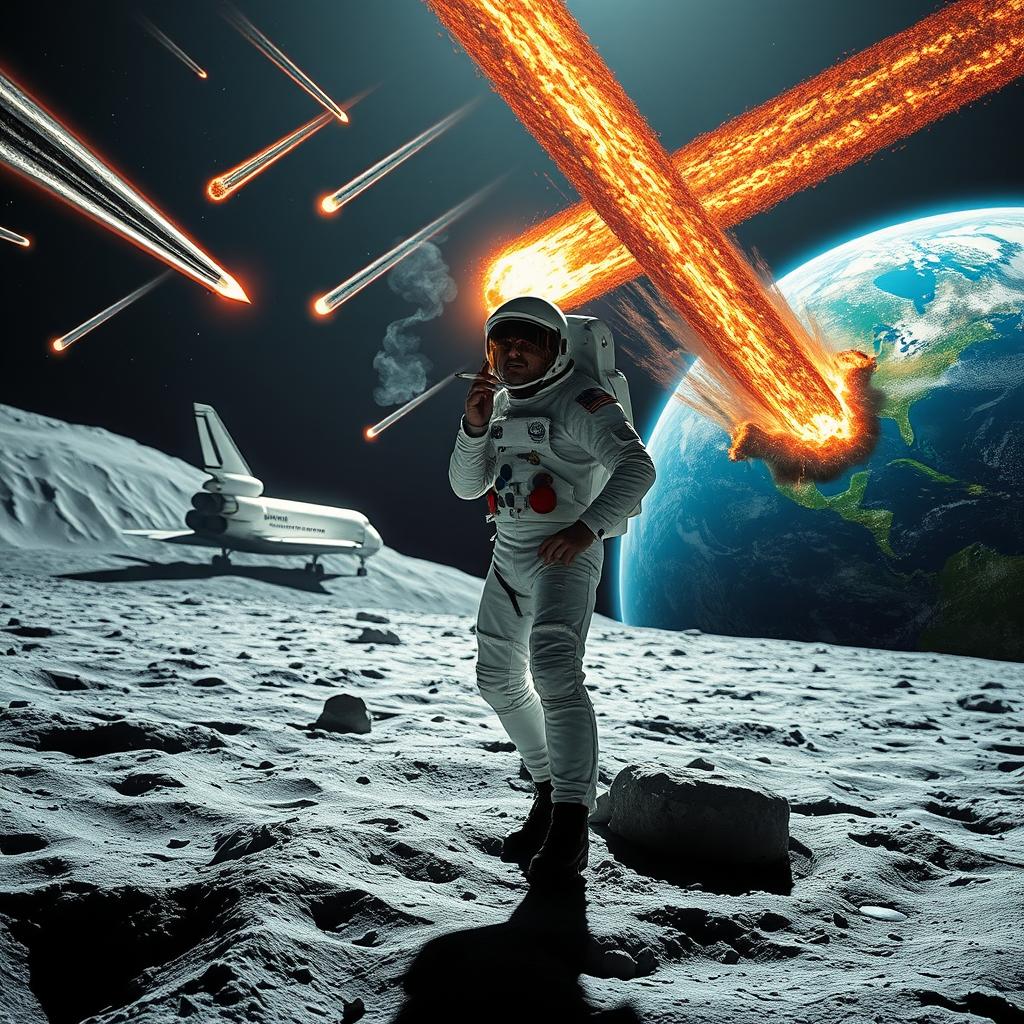 Epic Moon Shuttle Landing