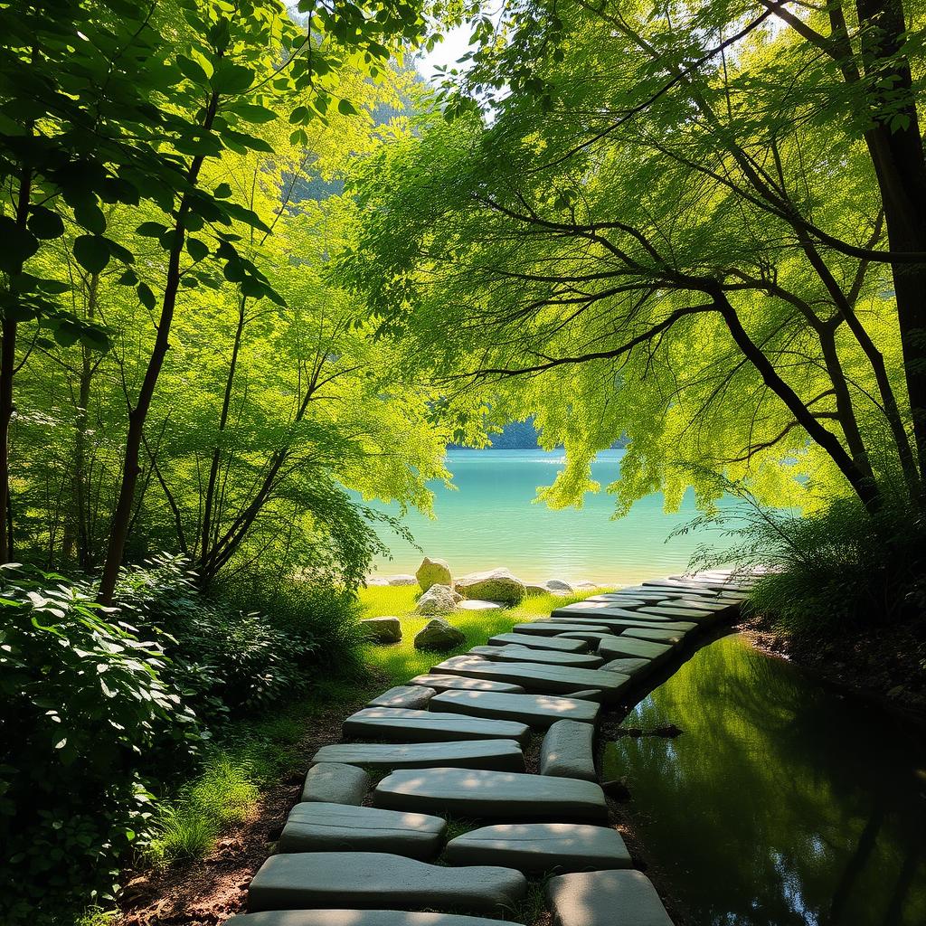 Find Your Peace: A Tranquil Nature Scene