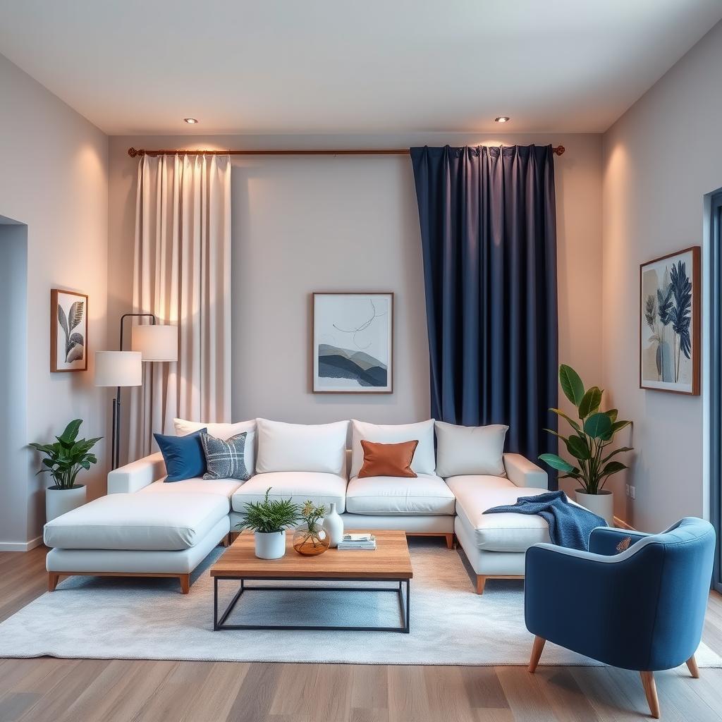 Explore a Harmonious Living Room Design