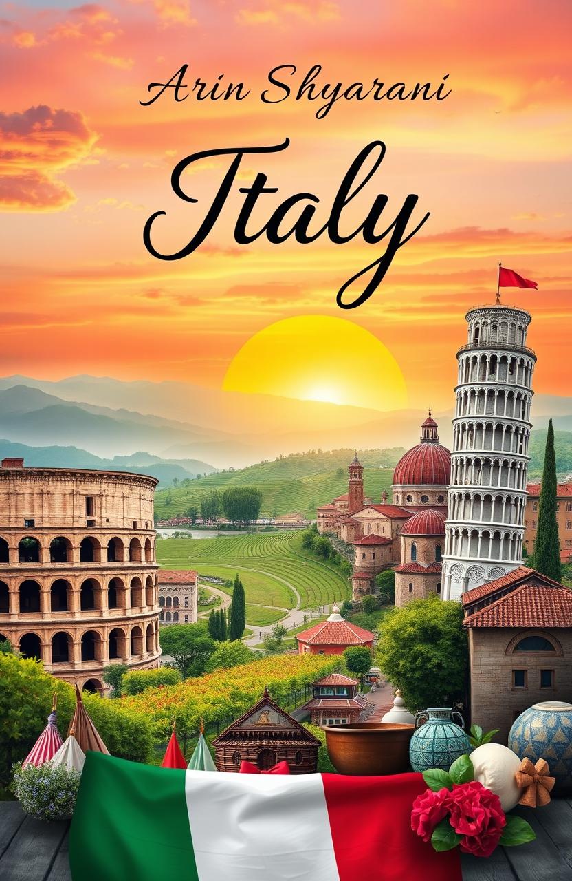 Explore the Beauty of Italy: Travel Book Cover